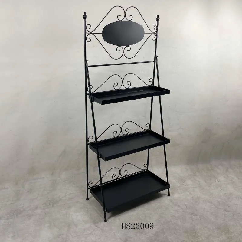 Metal Rack With Shelves